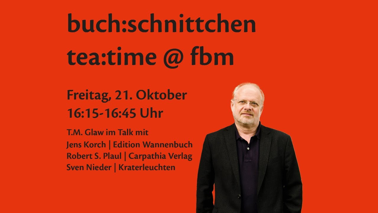 buch:schnittchen - tea:time @ fbm - Freitag | 21.10.2022 | 16:15-16:45 Uhr