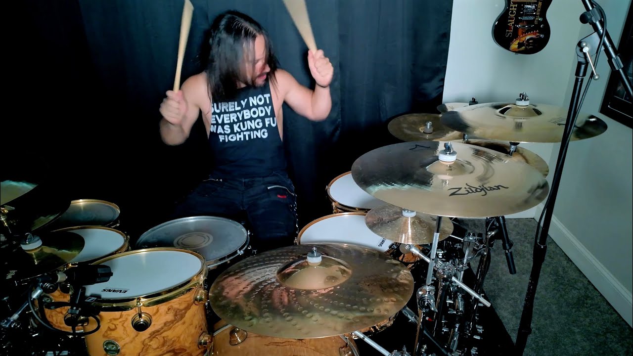 Jordan Cannata - Shedtracks - Escape To The 80's - Drum Solo
