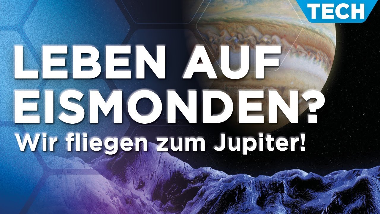 JUICE fliegt zu den Monden des Jupiter - spektakuläre ESA Mission wird nach Spuren von Leben suchen