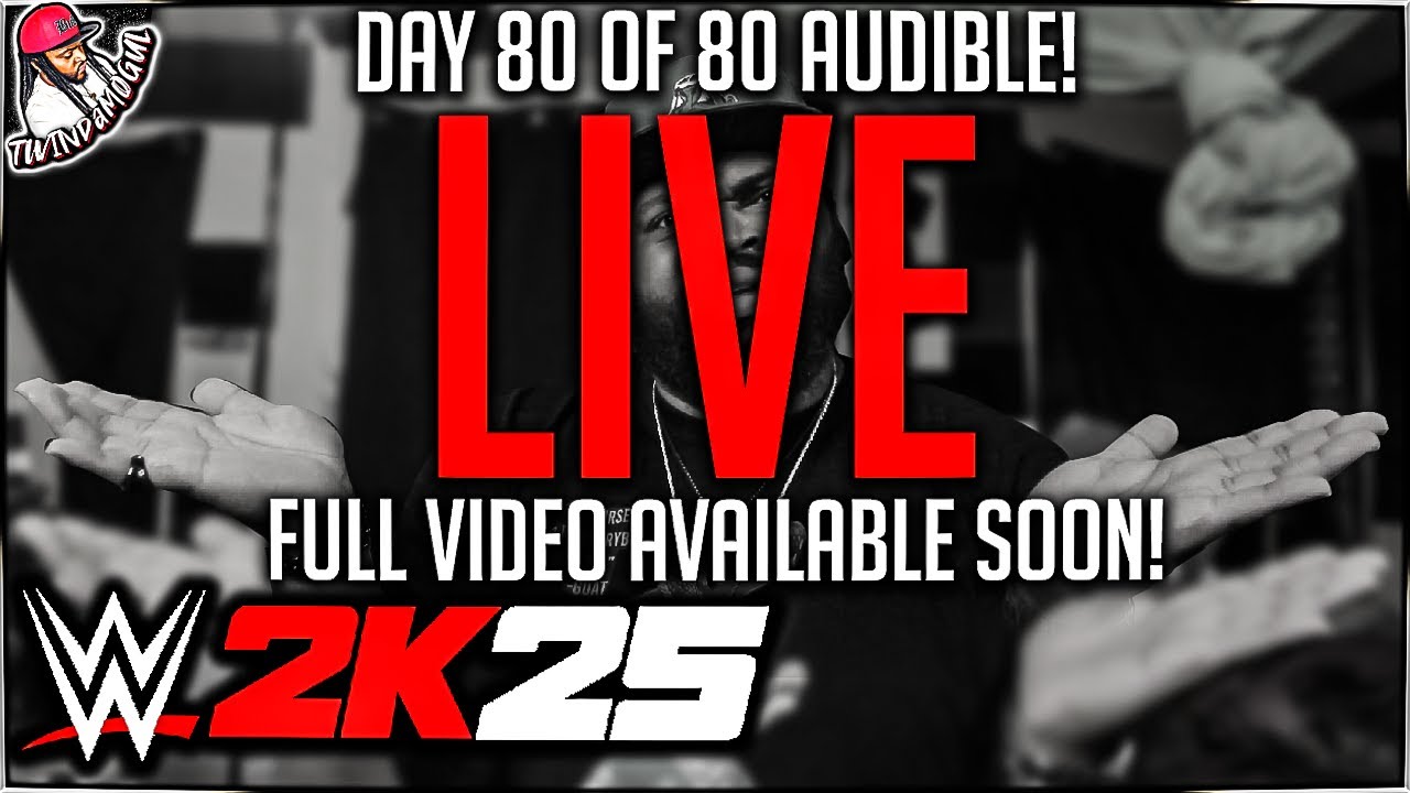 Audible LIVE! WWE 2K25 Overalls are ALL WRONG (Official Video Available)