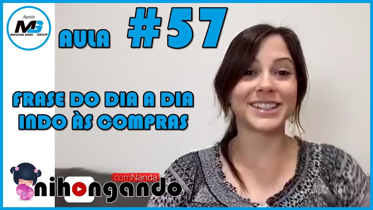 FRASES DO DIA A DIA - INDO ÀS COMPRAS [AULA #57]