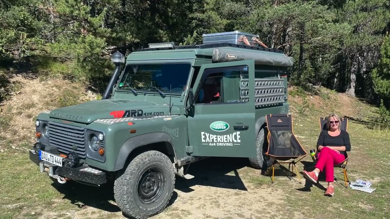 Westalpen Tour Defender 4X4 Offroad-Abenteuer,
