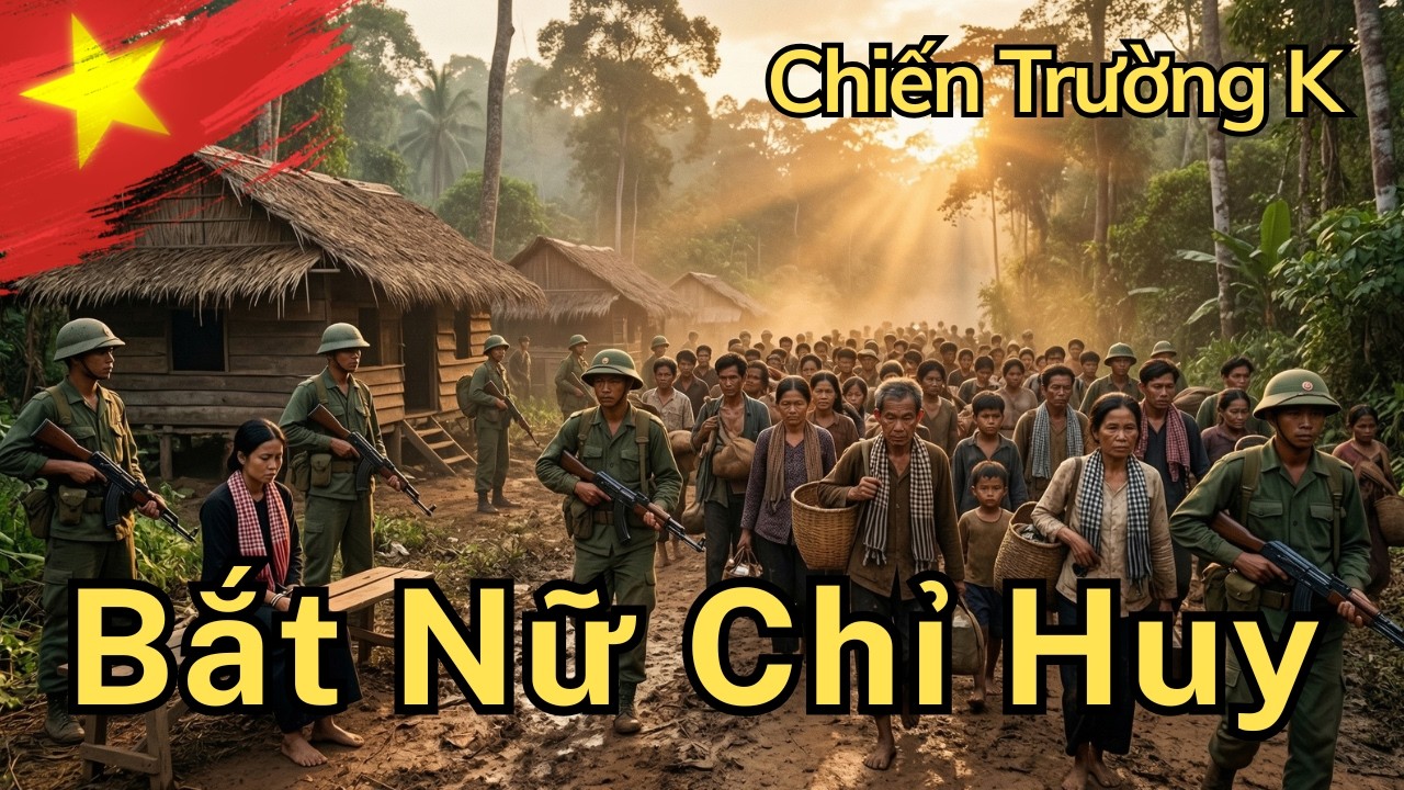 Chiến Trường K - Tập Kích Lán Chỉ Huy, ĐỐI ĐẦU Nữ Sát Thủ POLPOT Cứu Thôn Dân Khỏi Bị TÀN SÁT
