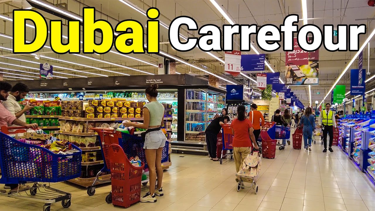 Цены в Дубайском гипермаркете Carrefour Full Tour (новые цены) 🇦🇪