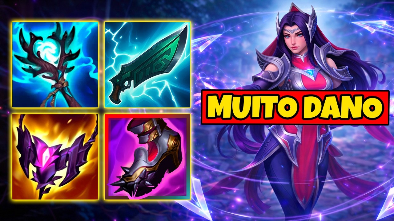 A NOVA IRELIA DA MUITO DANO USANDO ESSE ITEM DA SEASON 16