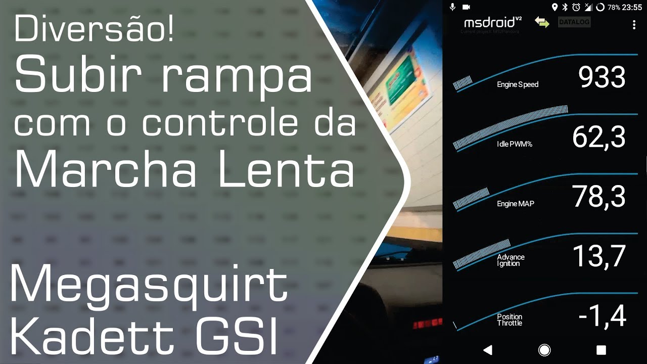 Diversão: Injeção programável Megasquirt e controle de marcha lenta no Kadett GSI - Black Hill Auto