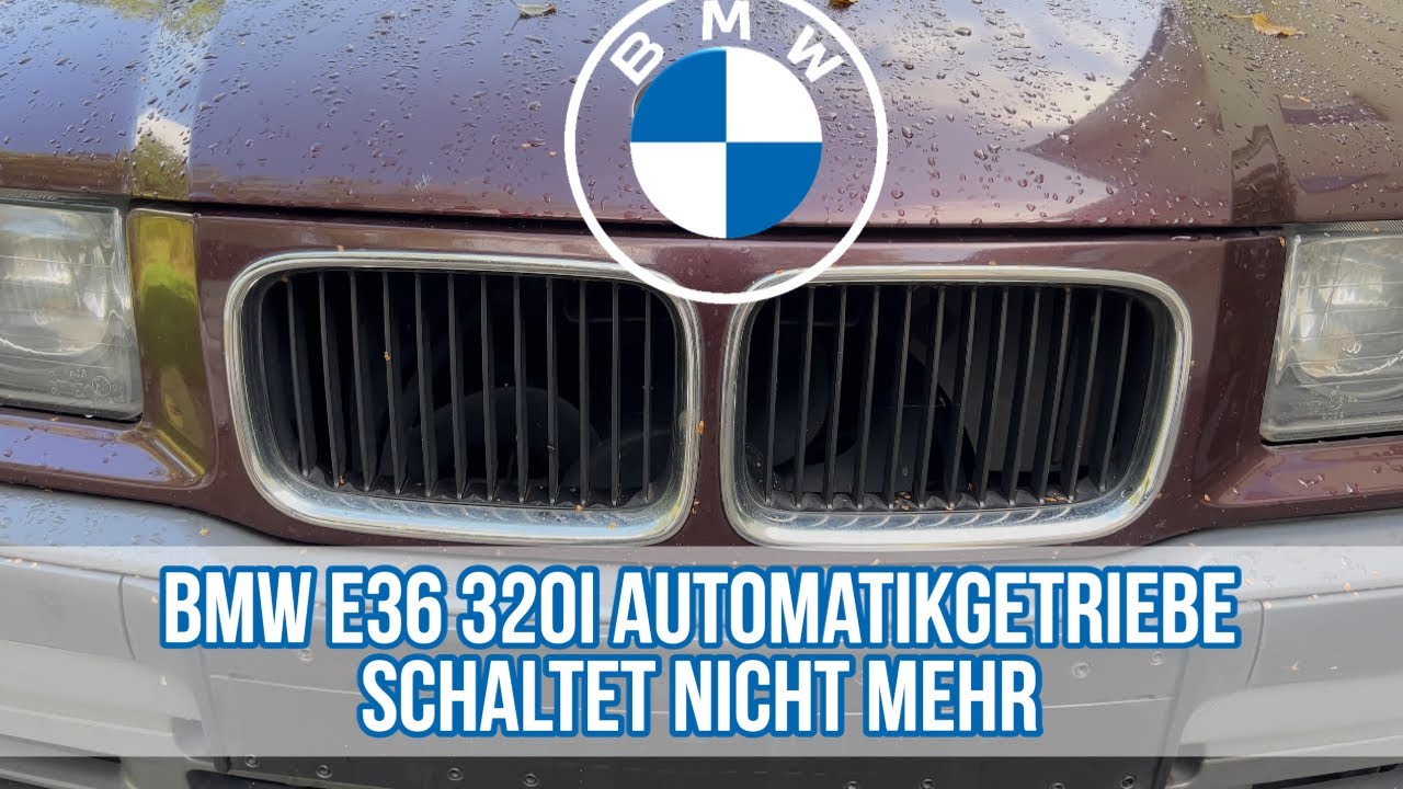 BMW E36 320i Automatikgetriebe schaltet nicht mehr | W&auml;hlschieber gebrochen