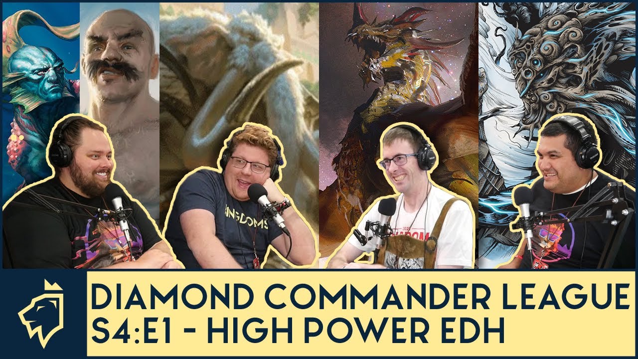 Thrasios // Bruse vs Hamza vs Ur-Dragon vs Orvar | DCL S4:E1 | Live Utah Comic Con | High Power EDH