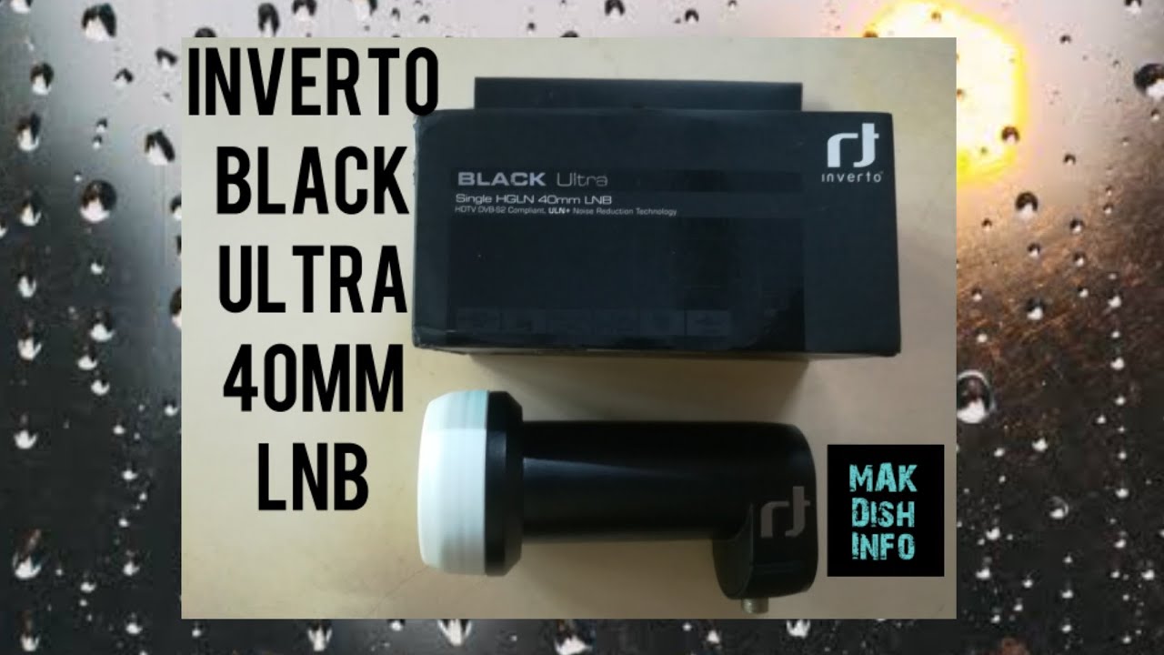 Unboxing Inverto Black Ulra Single HGLN 40MM  LNB | MALAYALAM Video