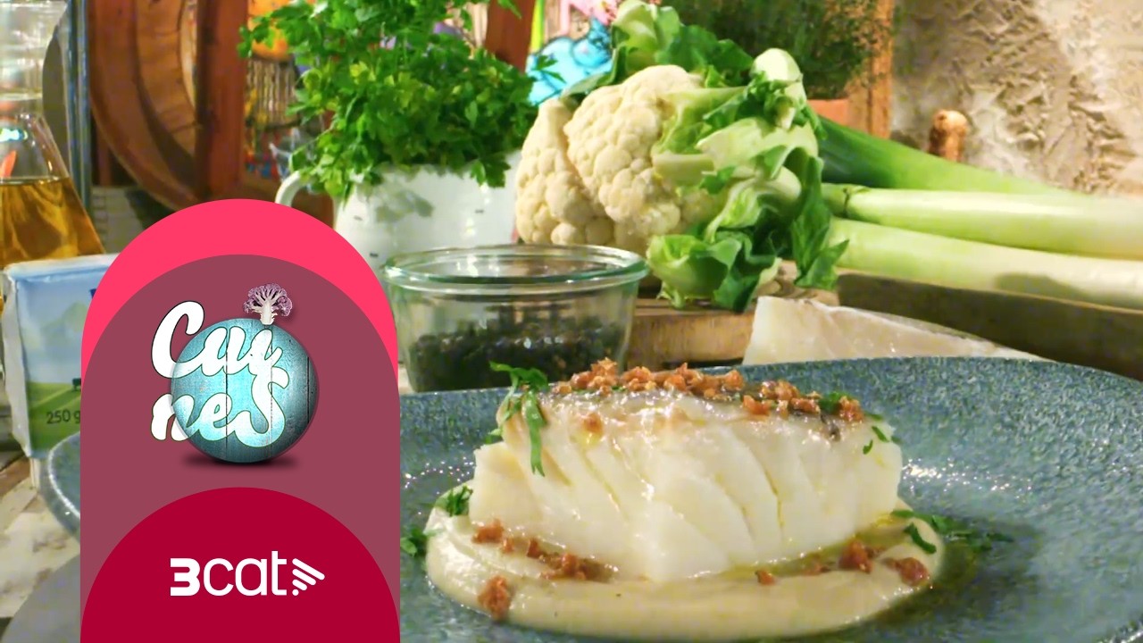 Bacallà amb puré de coliflor | Cuines