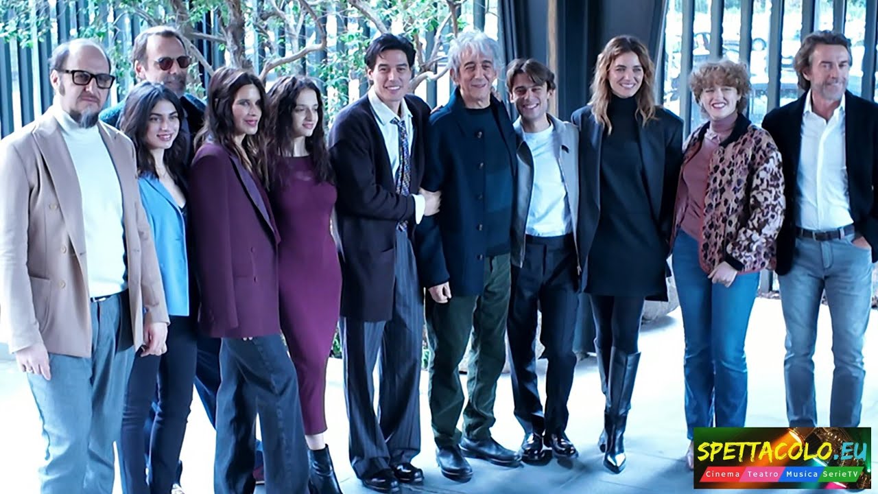 Leopardi, video photocall backstage con Maltese, Buscemi, Caccamo, Preziosi, Rubini e tutto il cast