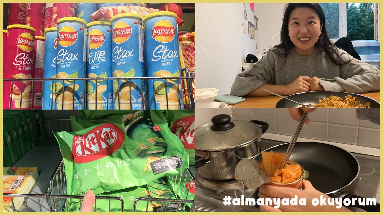 Asya  Marketi ve Kore Geleneksel Yemeği Kimchi!