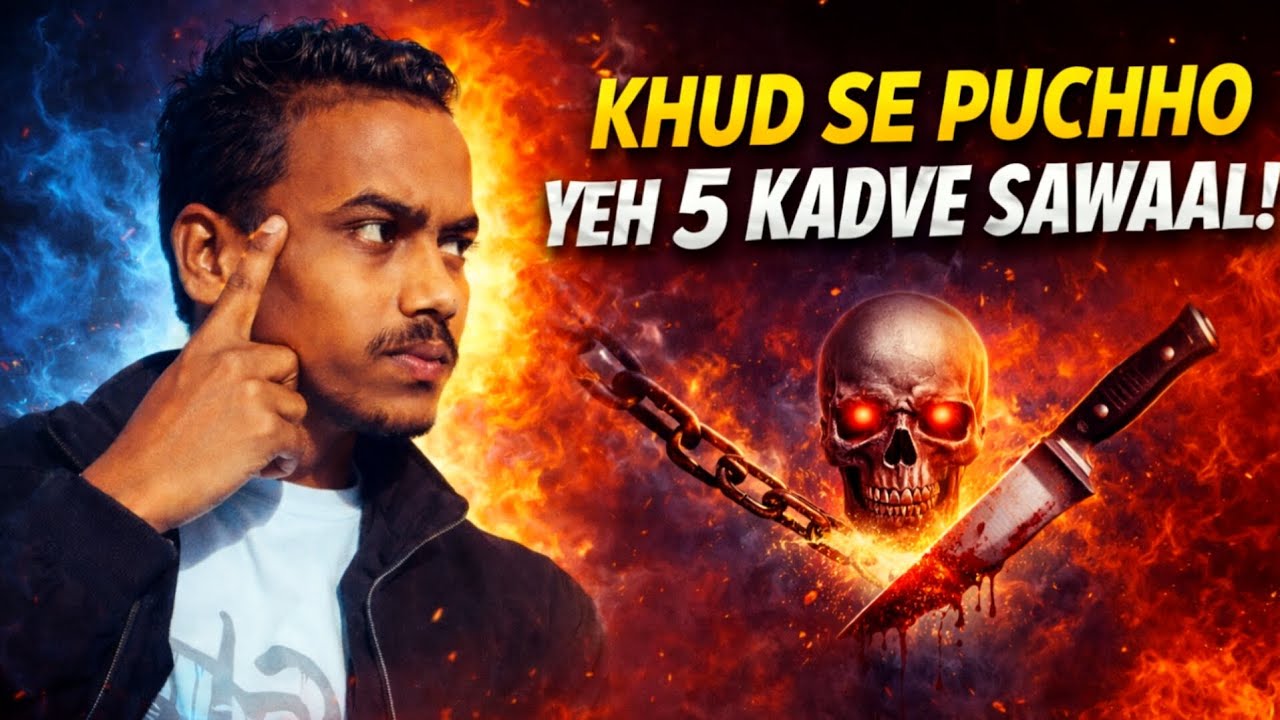 Khud Se Poochho Yeh 5 Kadve Sawaal 🔥 | Life Reality Check....!!!!!