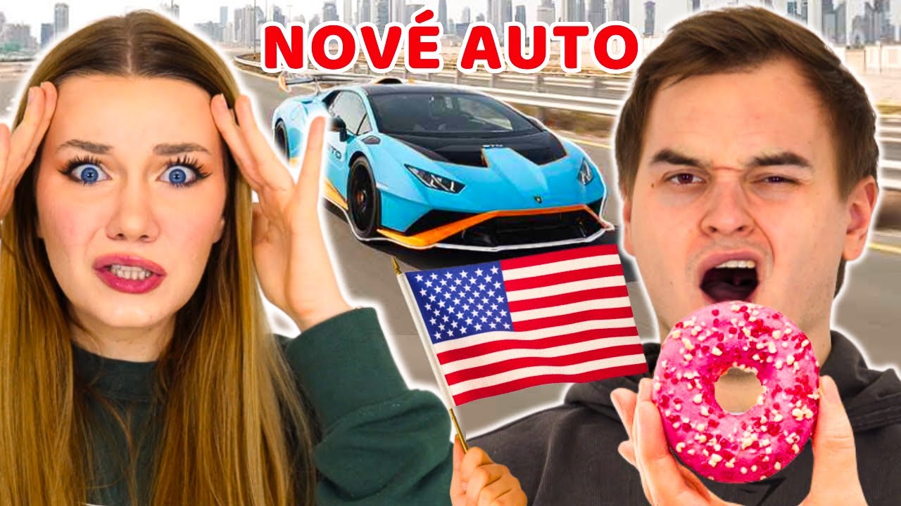 PRVNÍ DEN V AMERICE!😱🇺🇸 (nové auto, target, donuty)
