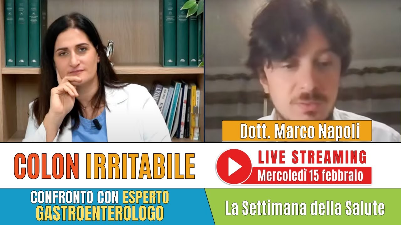 SETTIMANA DELLA SALUTE - 15 Feb 2023 - Confronto col Dott. Marco Napoli, esperto Gastroenterologo