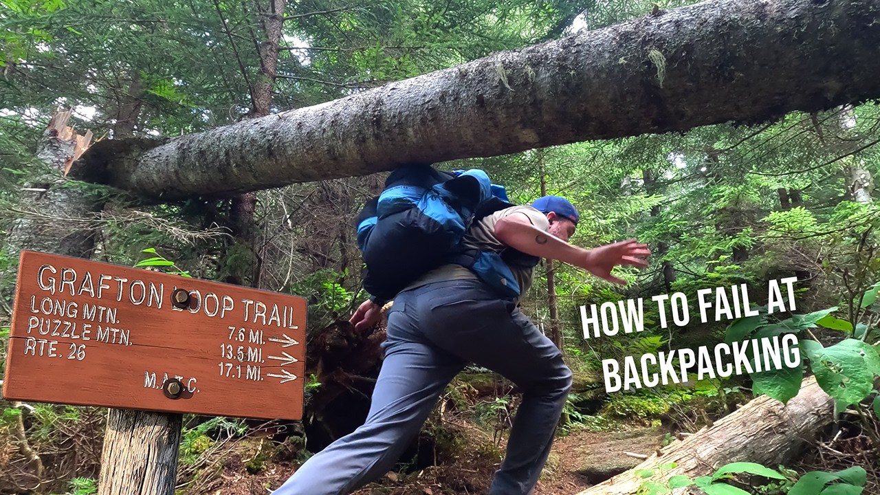 How to Fail at Backpacking ...and Still Have Fun  - 3 Days of Hammock Camping on the Grafton Loop