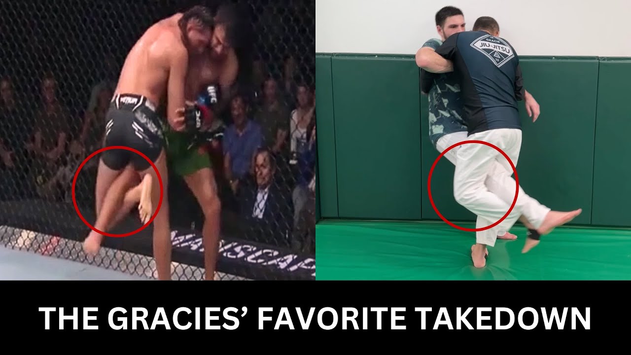 Brian Ortega's leg hook takedown. Secret details!