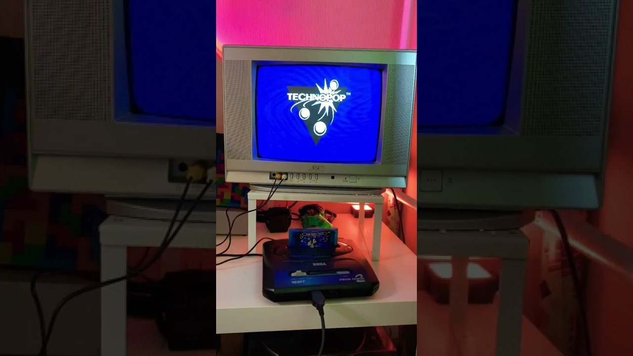 Sega Mega Drive 2/Genesis - Zero tolerance #shorts #16bit #sega #genesis #megadrive #saturn