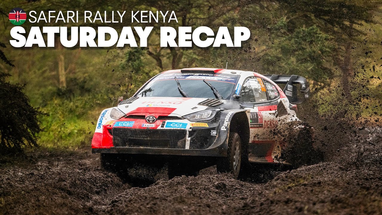 Mud, Splash and Drama on Saturday at Safari Rally Kenya 🇰🇪