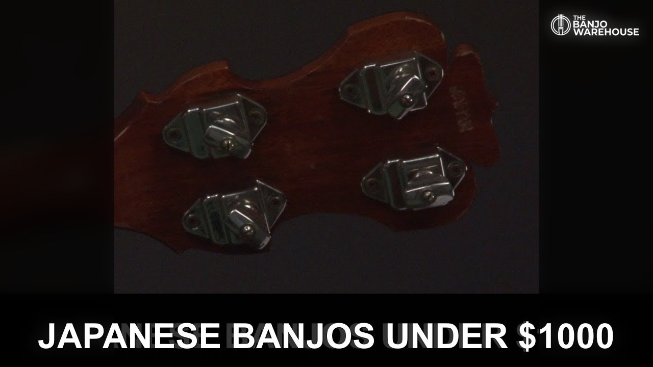 Comparing 3 Japanese Banjos under $1000