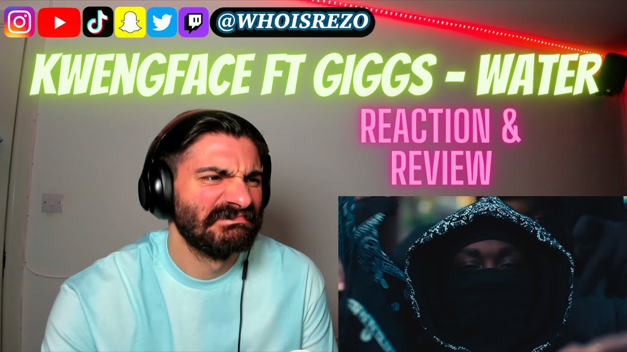 Who Is Rezo REACTS To KWENGFACE ft GIGGS - Water [REACTION&REVIEW]