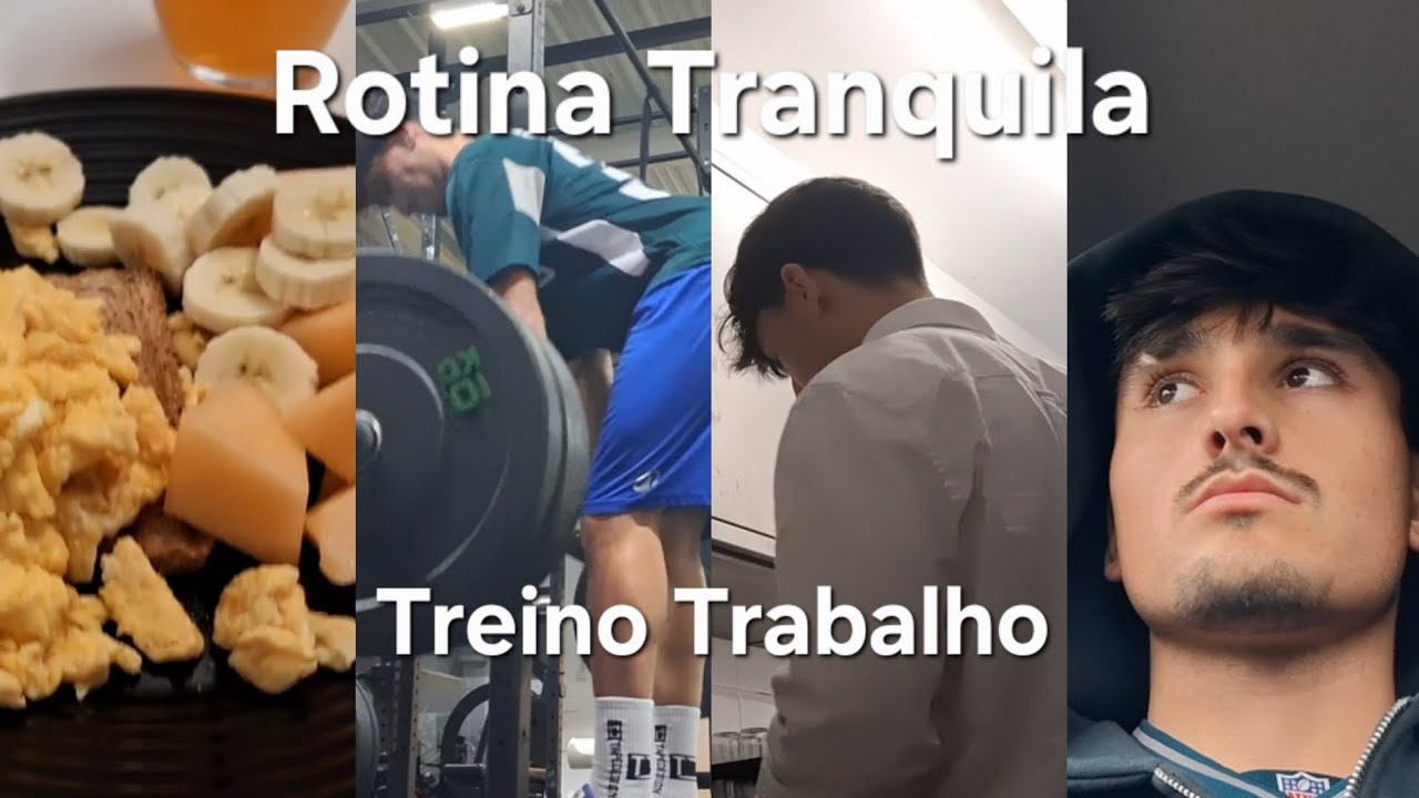 Rotina Tranquila Num dia de Trabalho | Trabalho, Treino, Umboxings...
