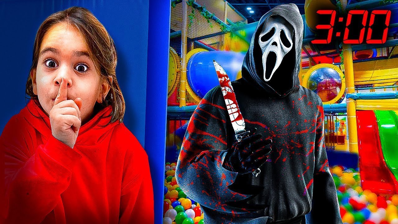 KLEINER JUNGE ist um 3 UHR NACHTS alleine im SPIELEPARADIES!😱