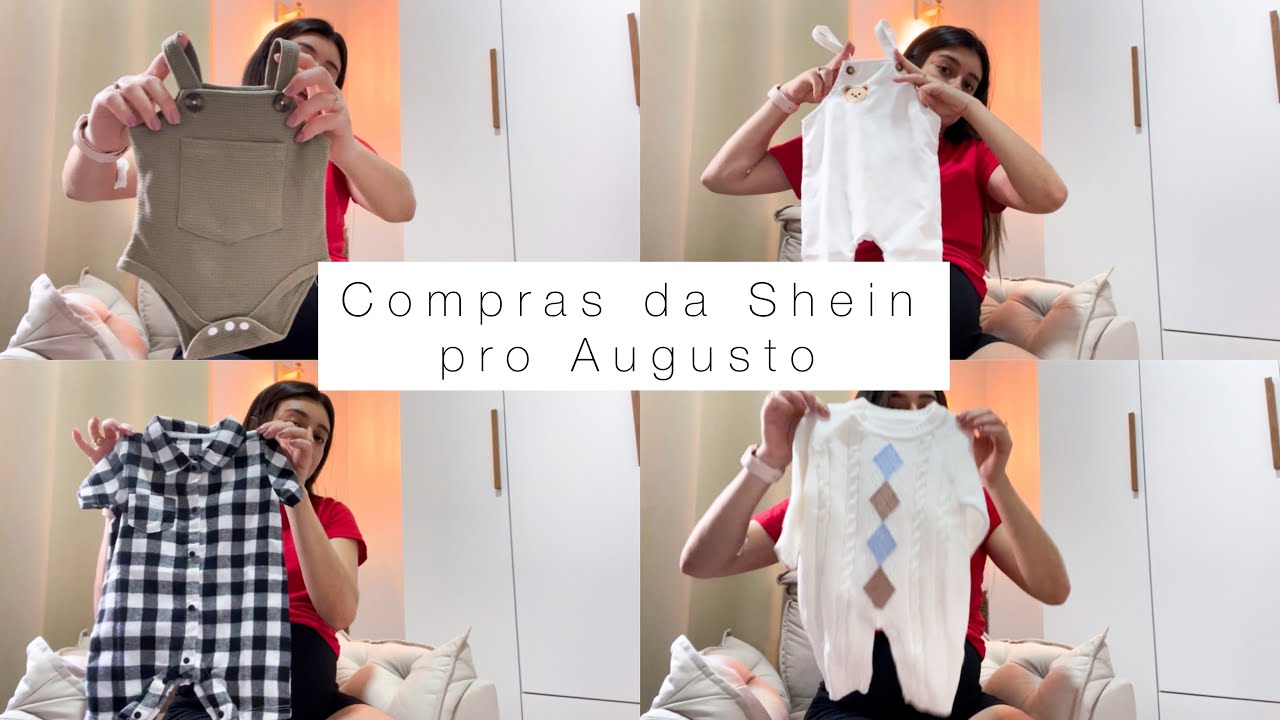 Compras da shein pra bebê 🤍