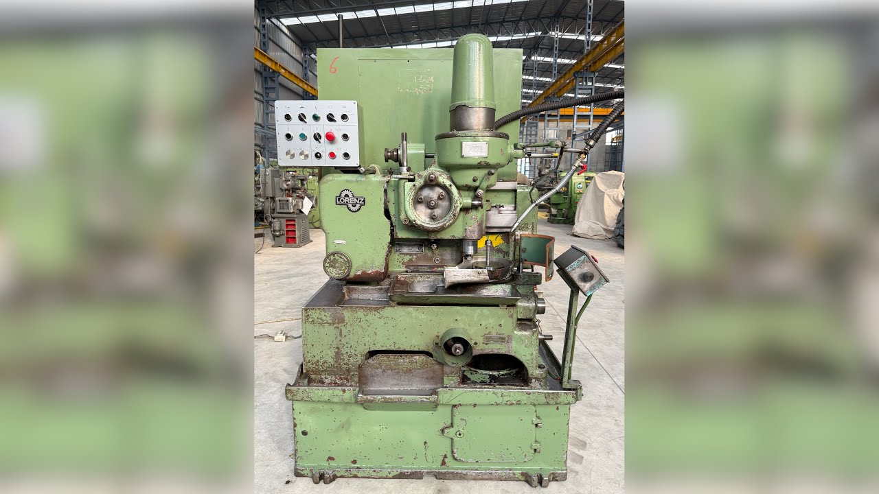 Lorenz SV-00 Gear Shaper Machine - 180 mm Job Diameter x 4 Modules