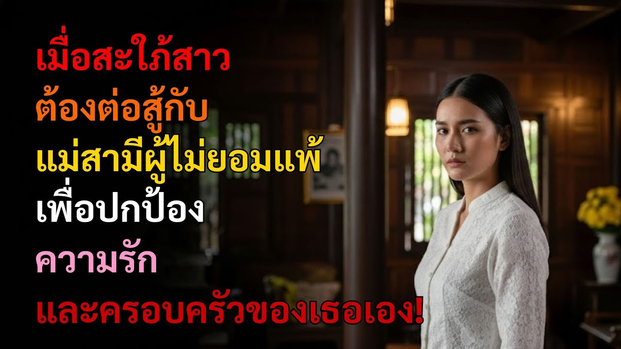 “เมื่อสะใภ้สาวชนกับแม่สามีจอมควบคุม จนบ้านเกือบแตก!” | ดราม่าครอบครัวไทยร่วมสมัย