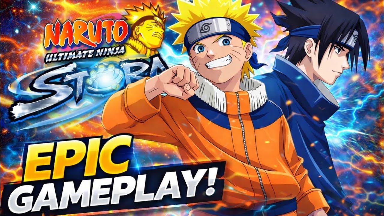 Naruto Ultimate Ninja Storm – Intense Ninja Battles & Epic Jutsu Gameplay