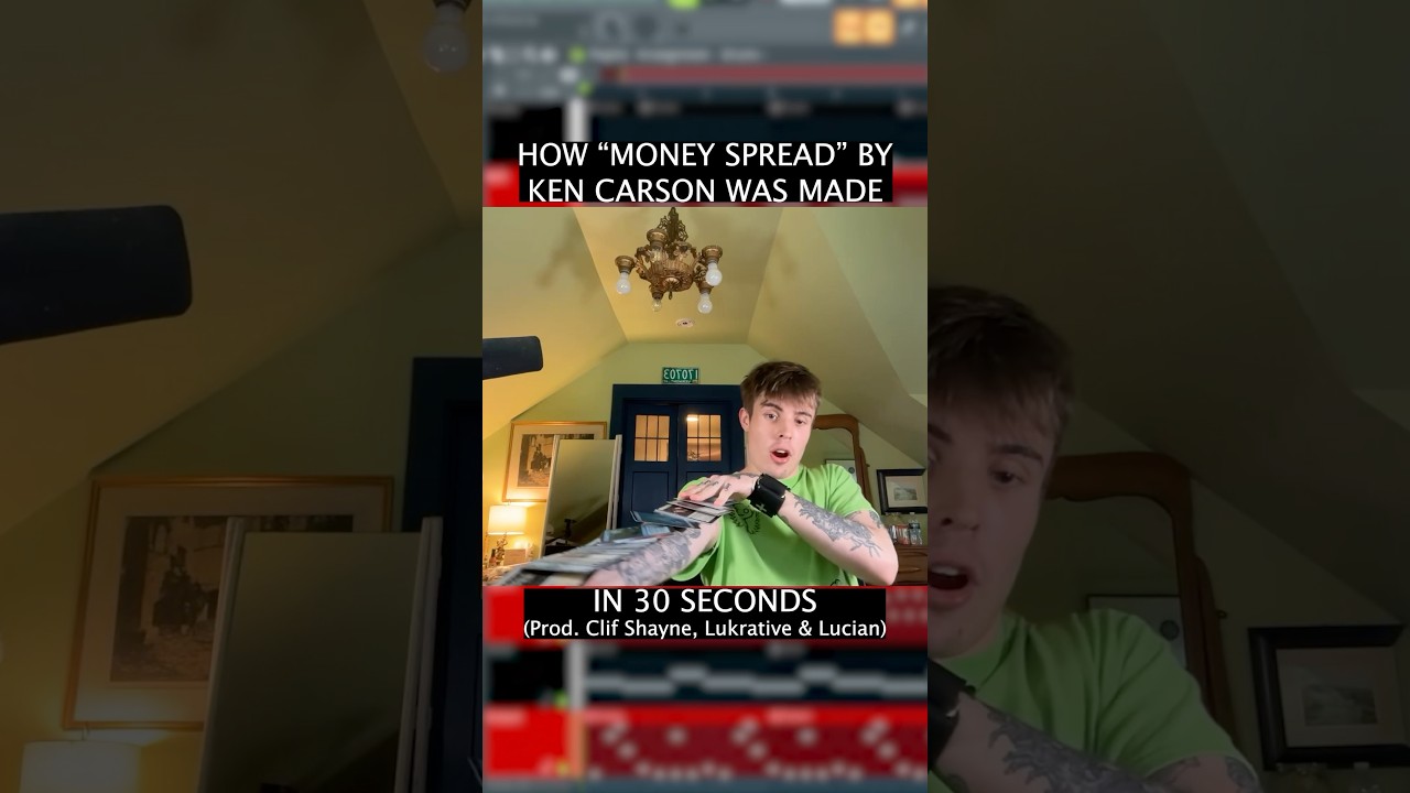 HOW &ldquo;MONEY SPREAD&rdquo; BY KEN CARSON WAS MADE (IN 30 SECONDS)💵💵💵