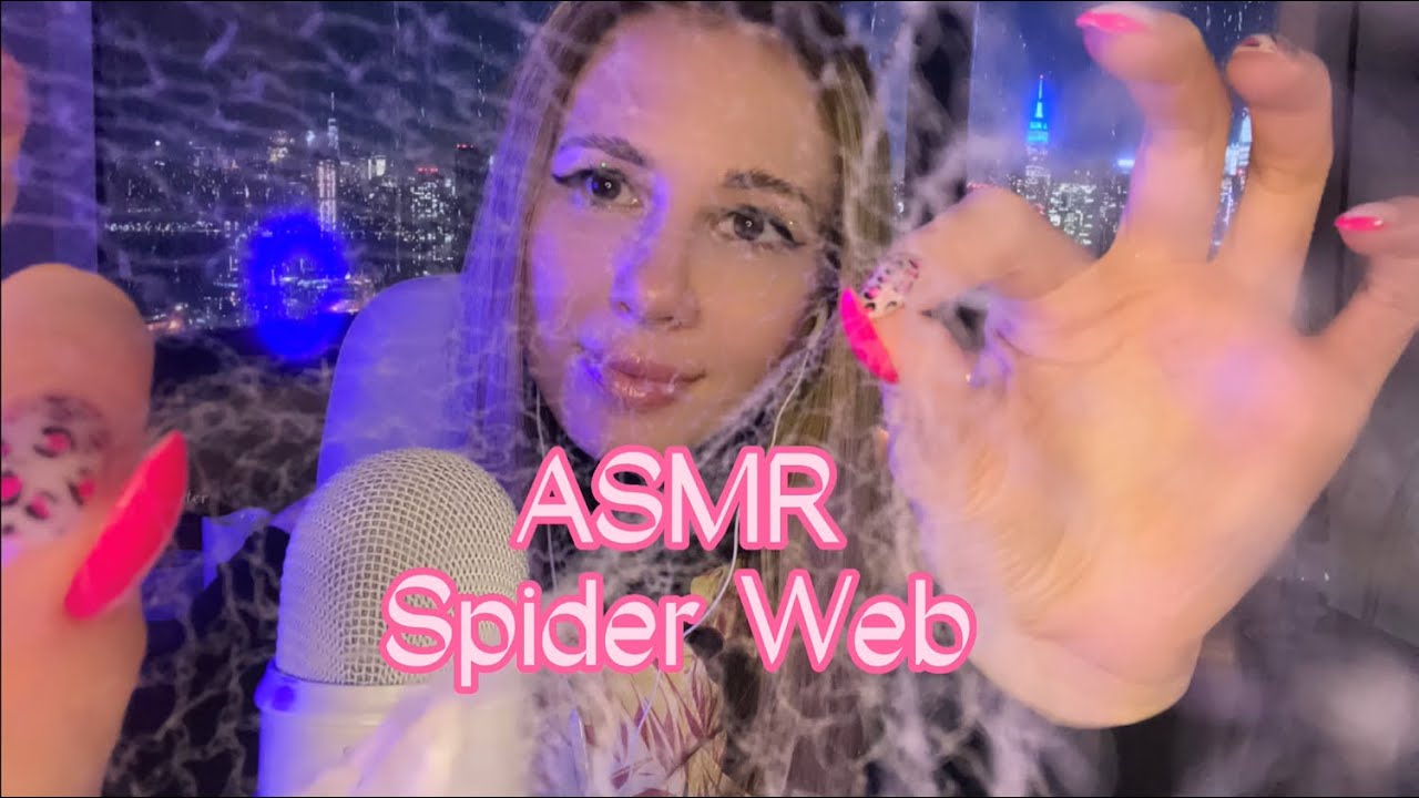ASMR Plucking Negativity/Spider Web/Паутинка