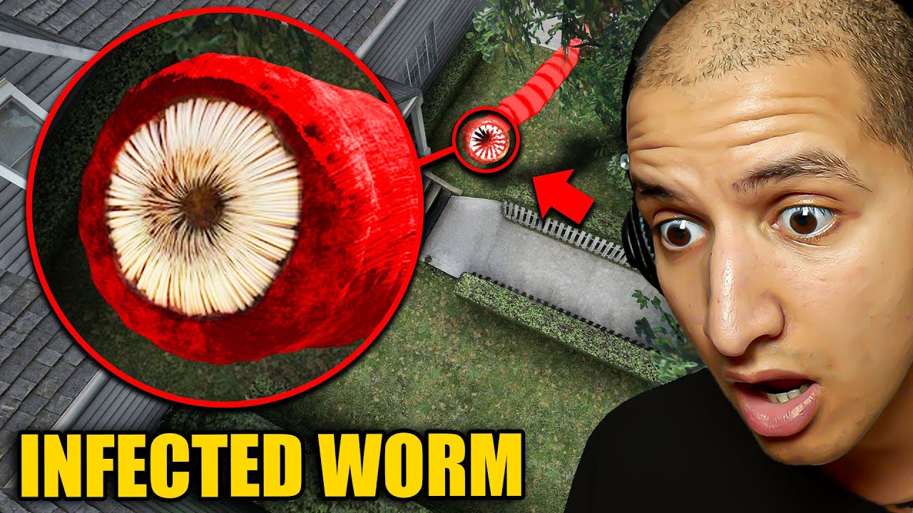 Drone Catches INFECTED WORM Outside My House...