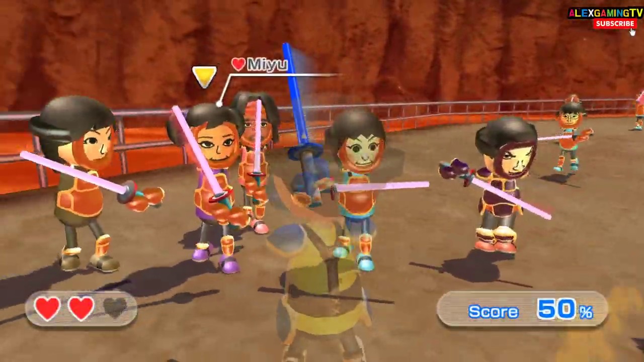Wii Sports Resort (Wii 스포츠리조트 검술, Swordplay Showdown ) for Wii #073