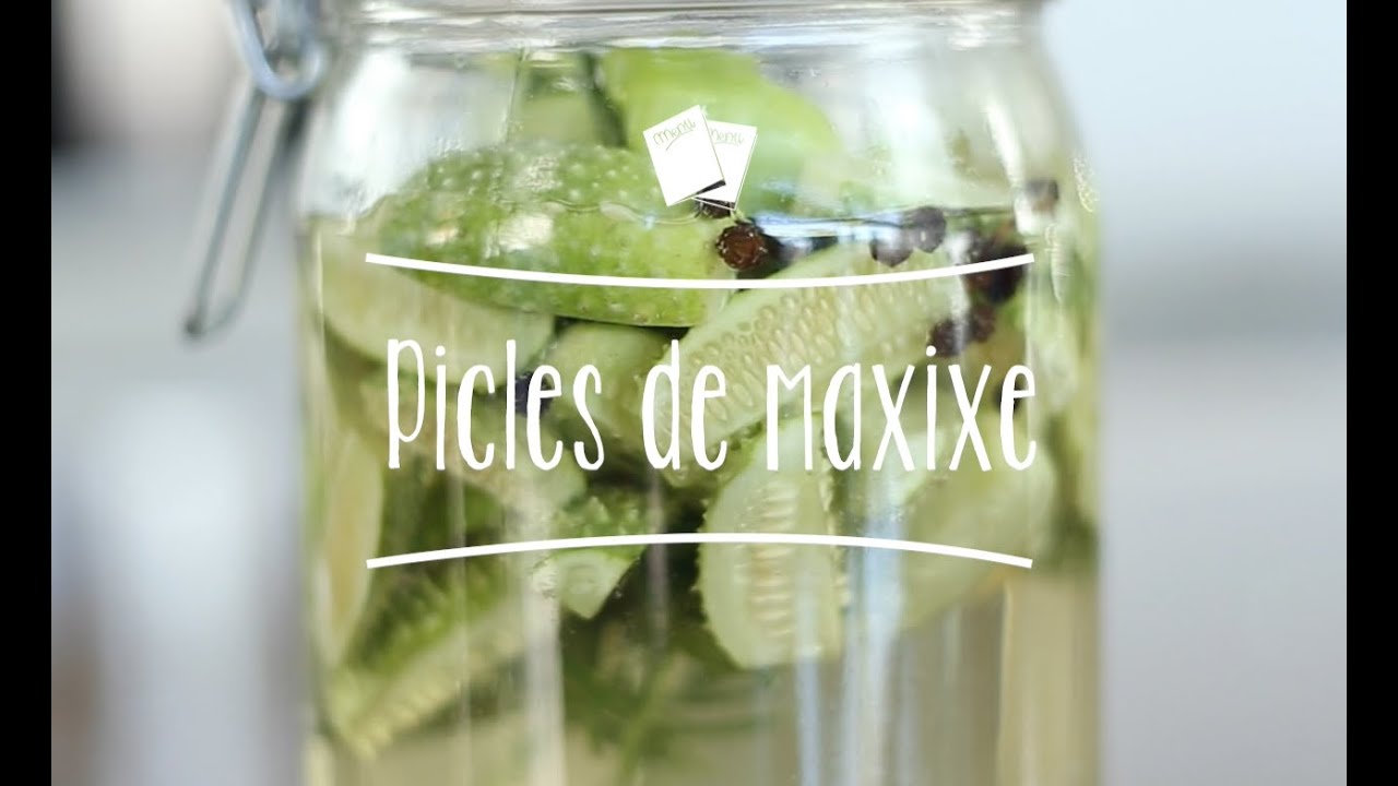 Como fazer um Picles de Maxixe