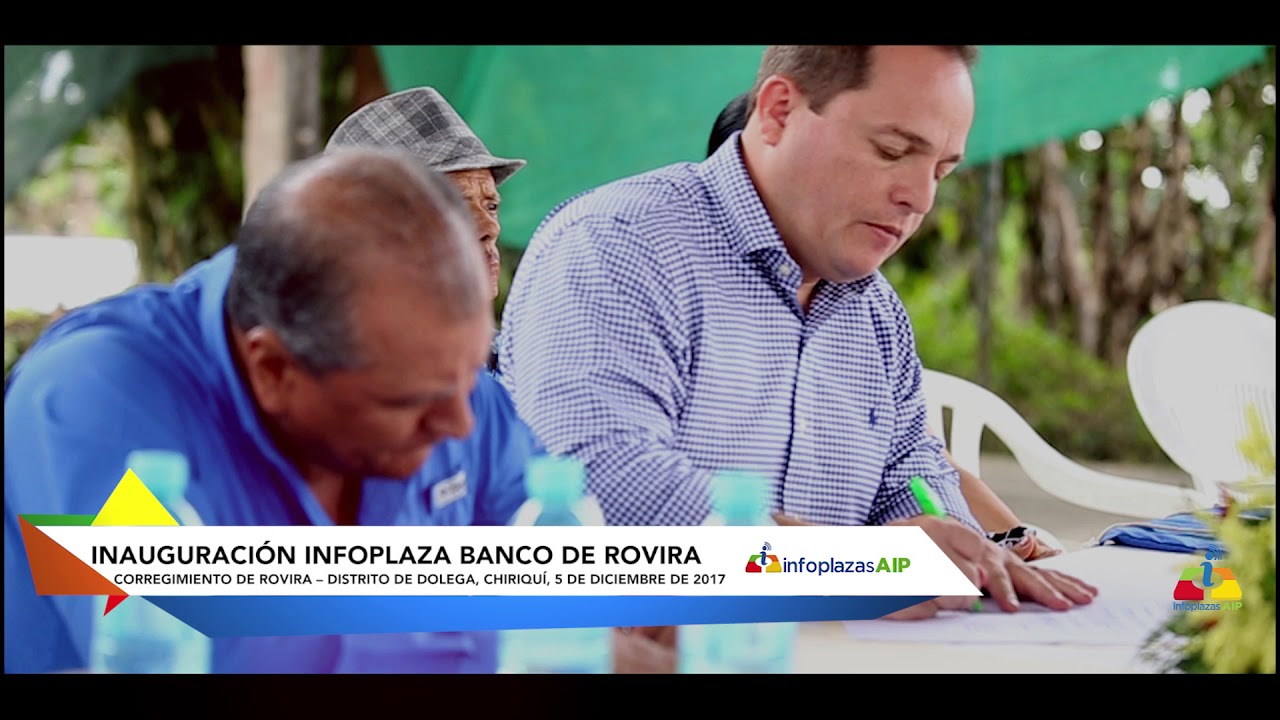 INAUGURACI&Oacute;N DE LA INFOPLAZA BANCO  DE ROVIRA