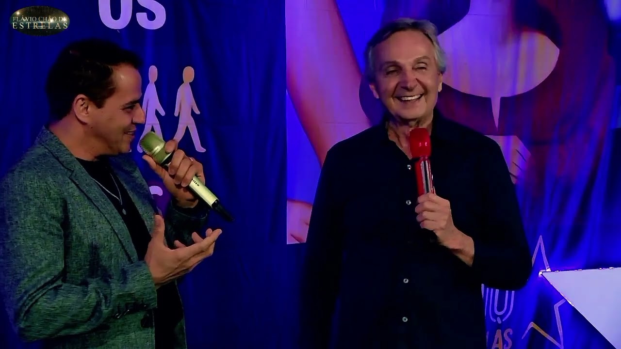 Ary Santy no Programa Flávio Chão de Estrelas - Estou só, Aqui - Amor Virtual. 