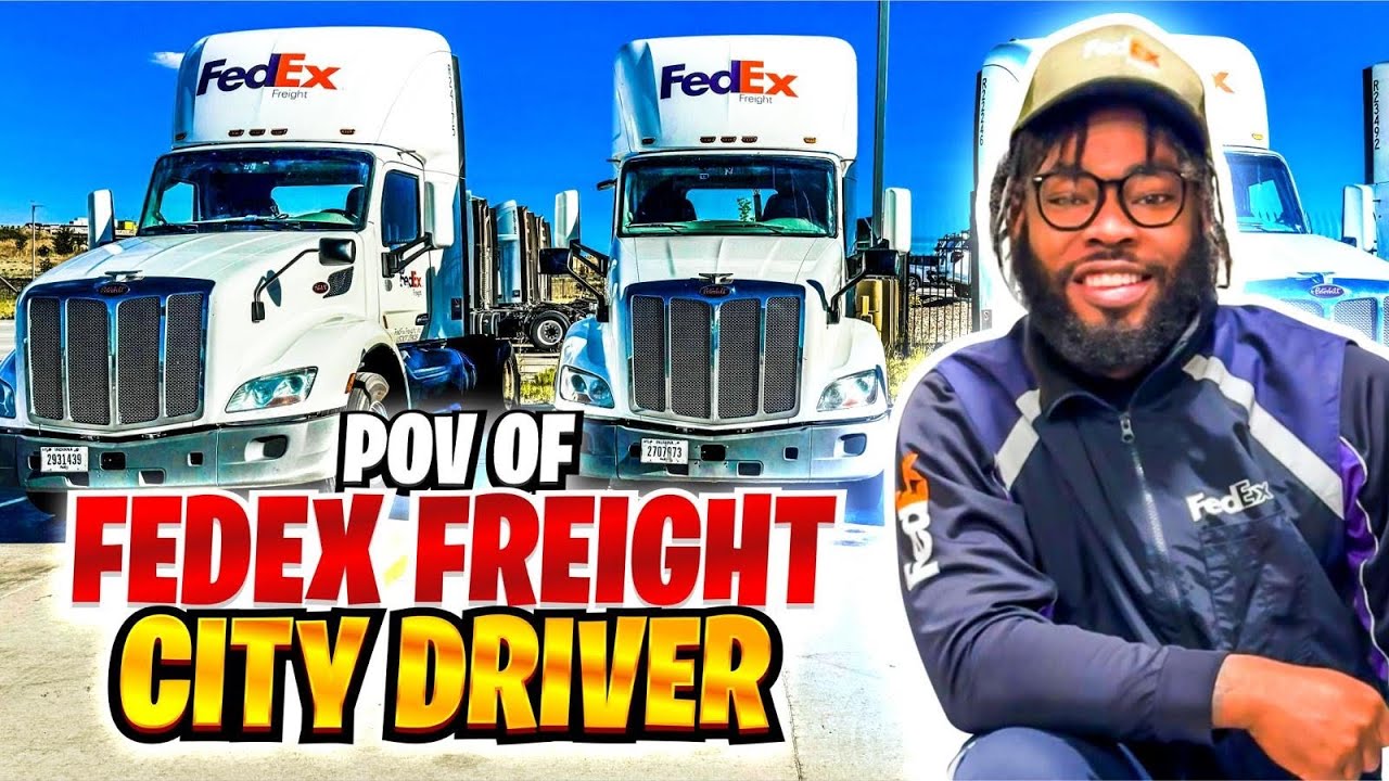 A Productive Week In My Life As A Fedex Freight Delivery Driver