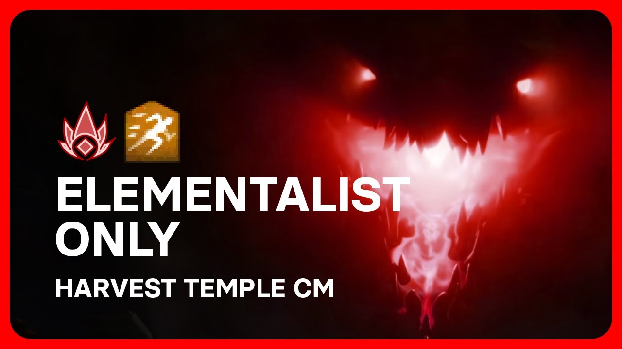 Ele Only - Harvest Temple CM | Quickness Catalyst - Fresh Air (Scepter/Warhorn) | 150% Speed