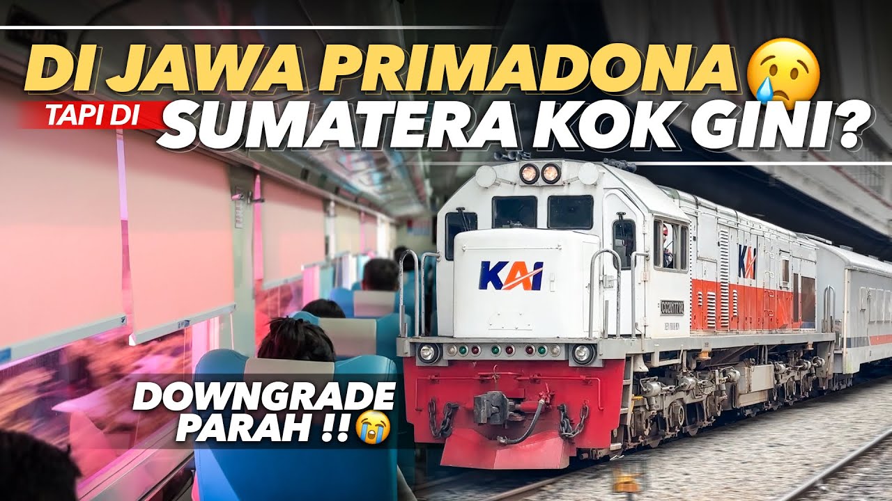 KECEWA 😔 EKSEKUTIF TERBURUK DI INDONESIA‼️ Dapet Fasilitas Downgrade | KA Sribilah Medan - Kisaran