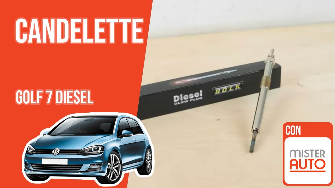 Sostituzione candelette Golf 7 1.6 TDI ♨️