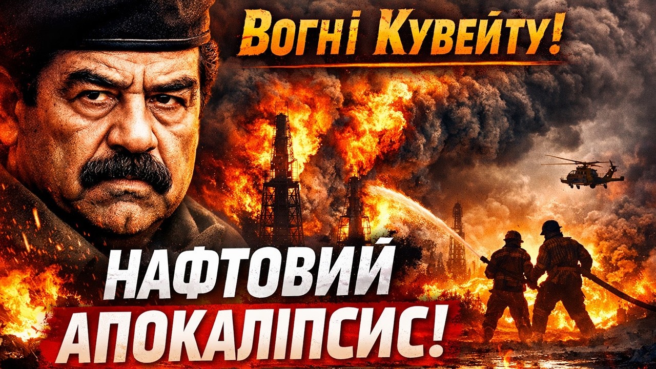🔥Вогні Кувейту. Як Саддам Хусейн спричинив найбільший нафтовий хаос сучасності.