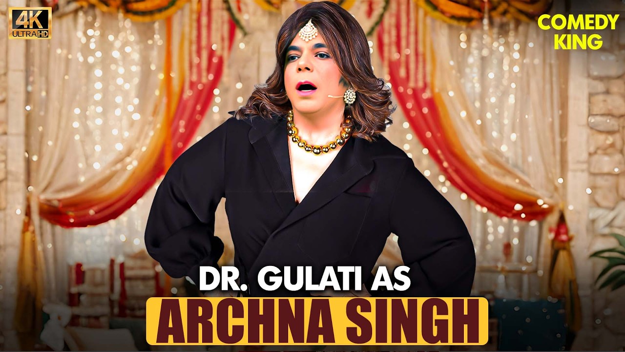 Sunil Grover As Archana Singh😂| Holi Special | The Kapil Sharma Show | Best Of Dr.Gulati | Funny 4k