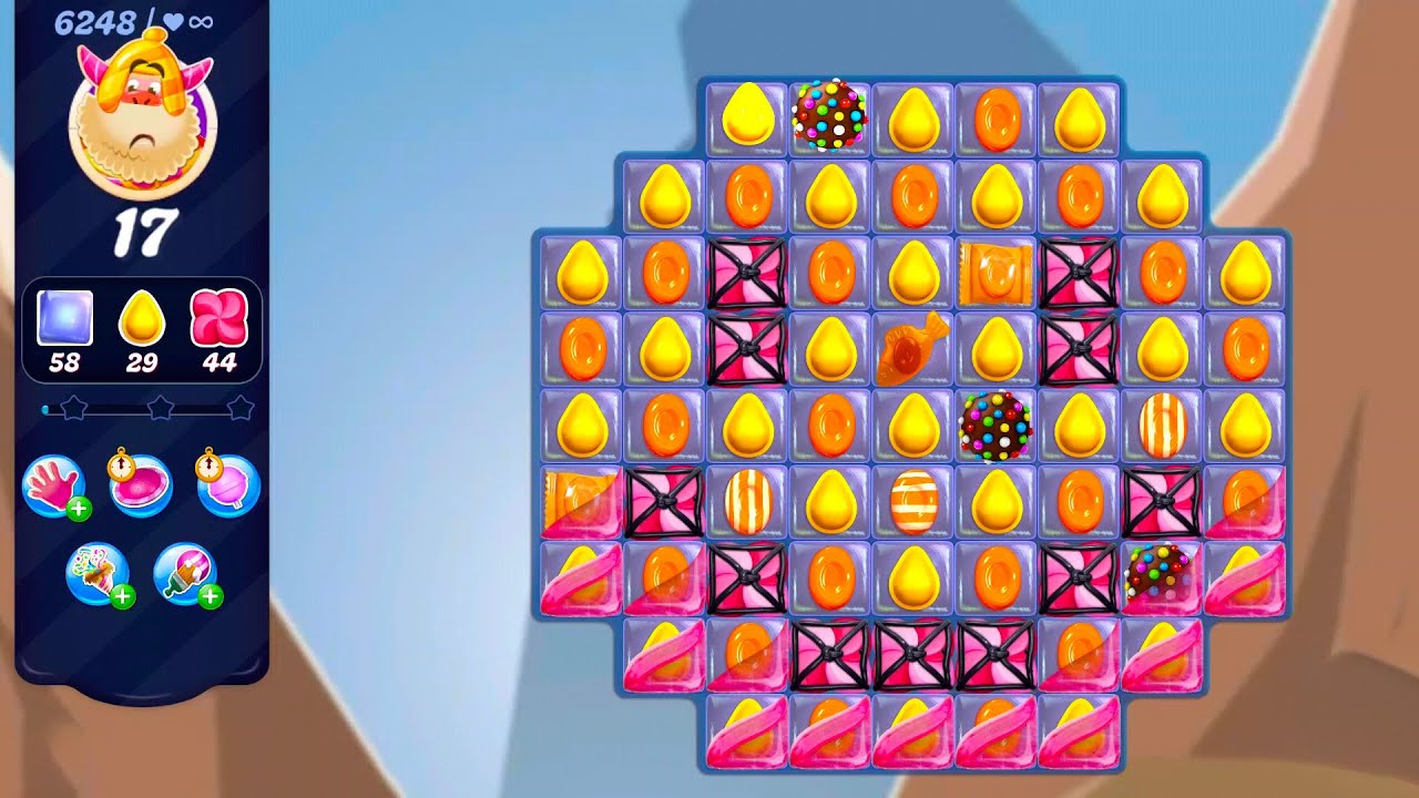 Candy Crush Saga Android Gameplay #195 Level 6243 - 6255