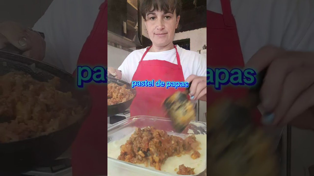 Hoy te traigo 1pastel de papas a mi manera rápido, rico y rendidor #comida #recetas #saboresgaby 