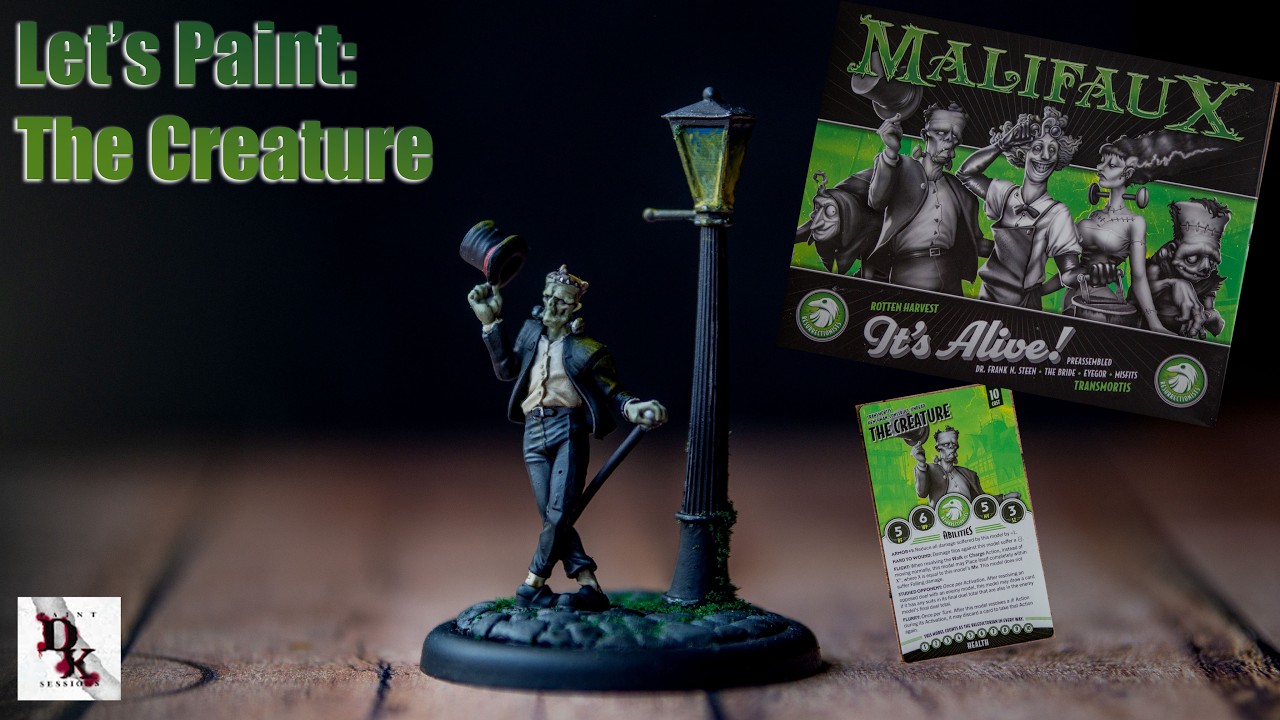 Let's paint - The Creature ( Malifaux 