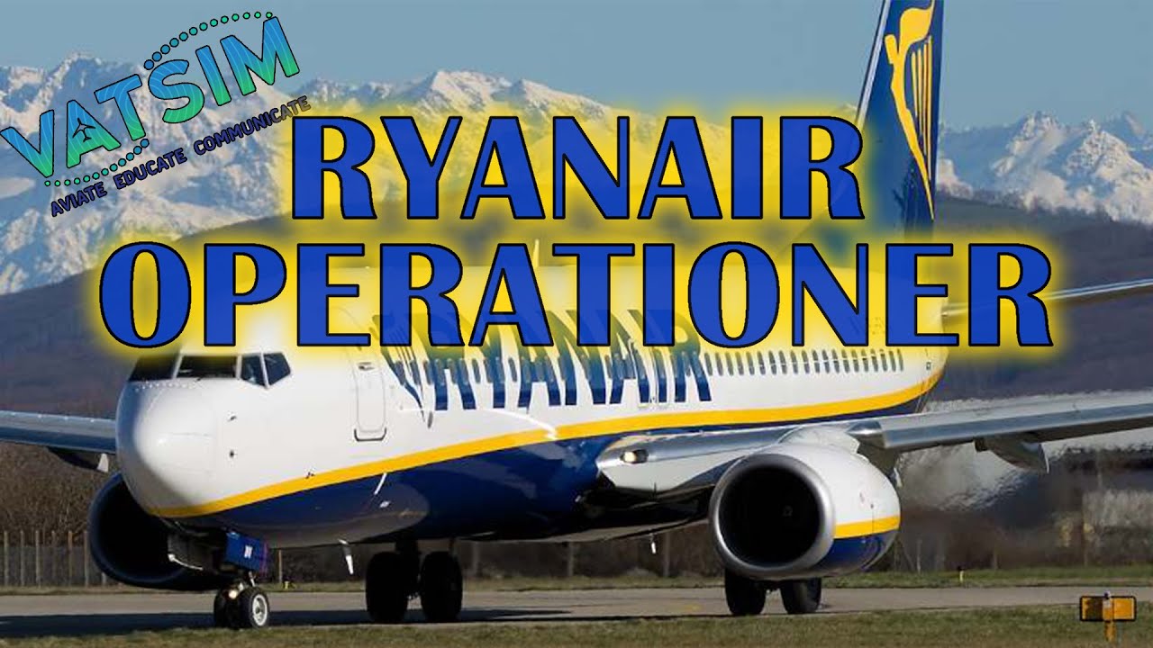 Første Arbejdsdag hos RyanAir | EGSS - EDDM | VATSIM EVENT! | #reklame !member !donate