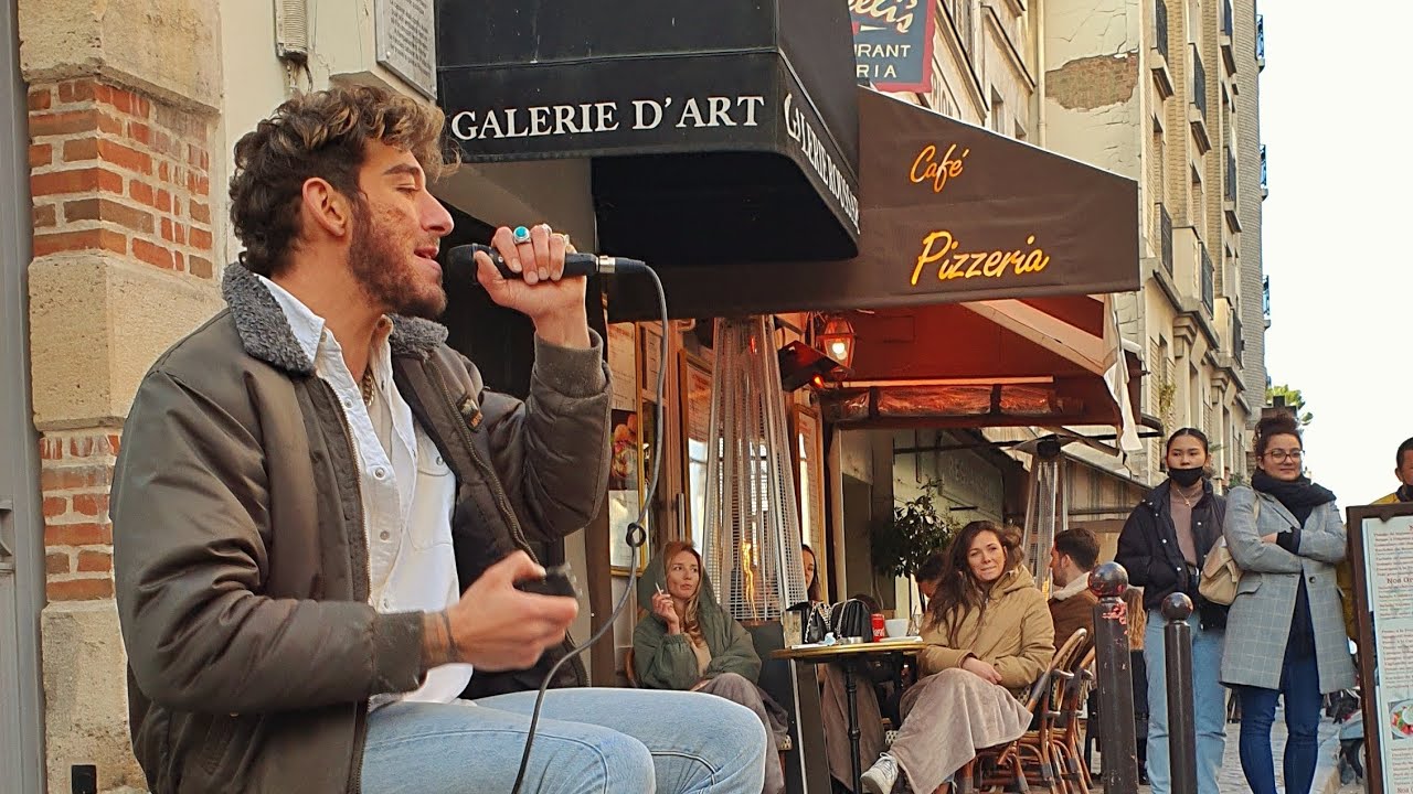 Pour que tu m'aimes encore (Celine Dion) COVER - Nick Mallen - Paris