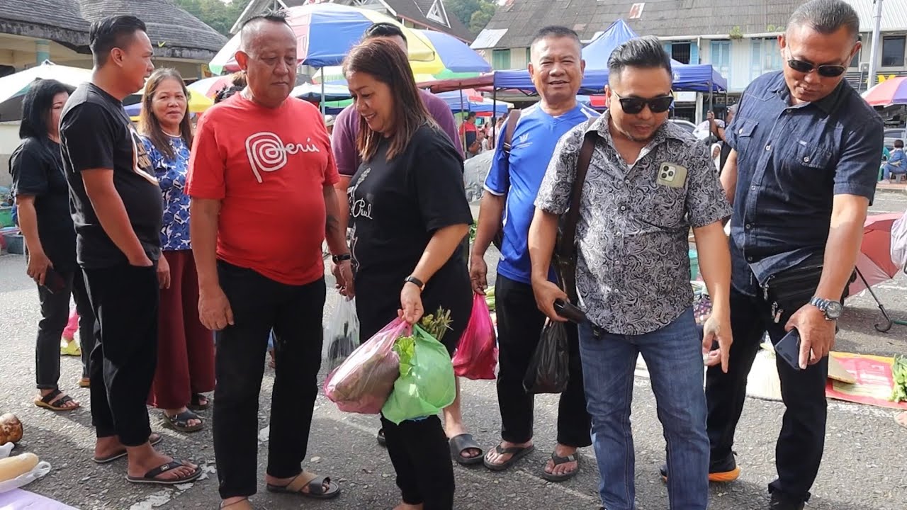 SUASANA PAGI HARI MINGGU DI TAMU SONG // Tamu Orang Sarawak Banyak Pilihan Fresh Dari Ladang…//